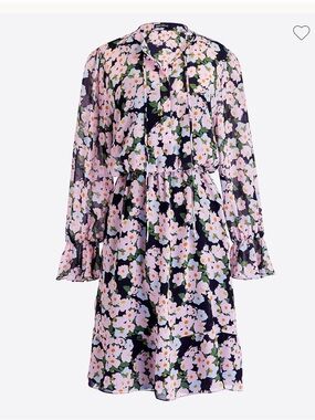 Gorgeous J Crew Mercantile drapey tie-front Dress
